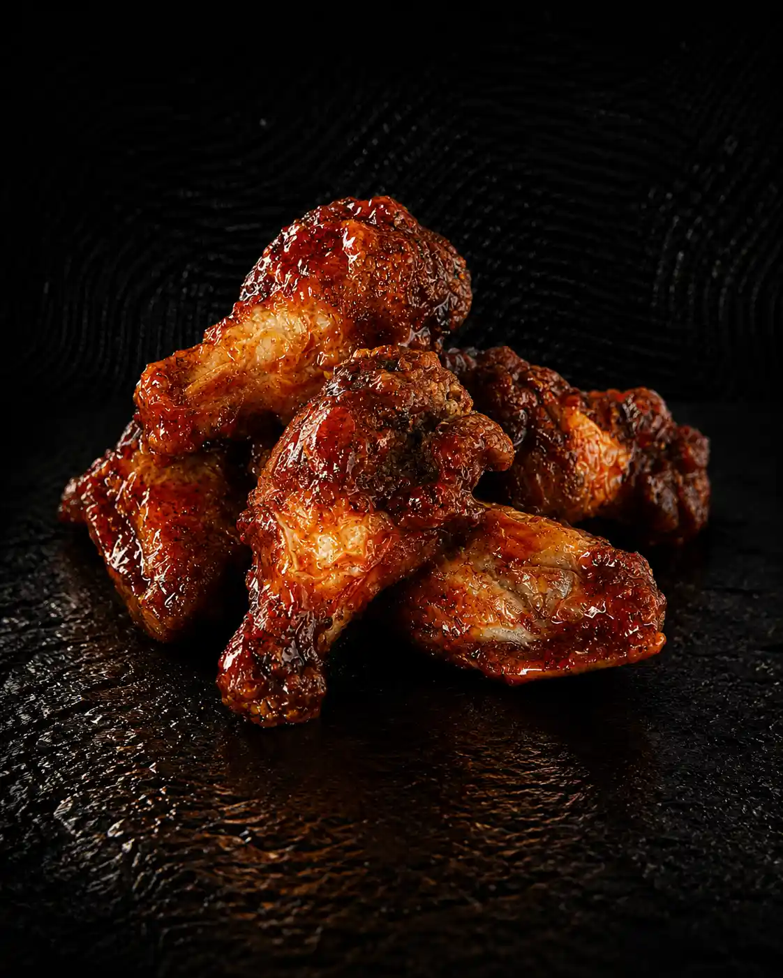 6 crispy chicken wings with your choice of flavour from Mama's Wings